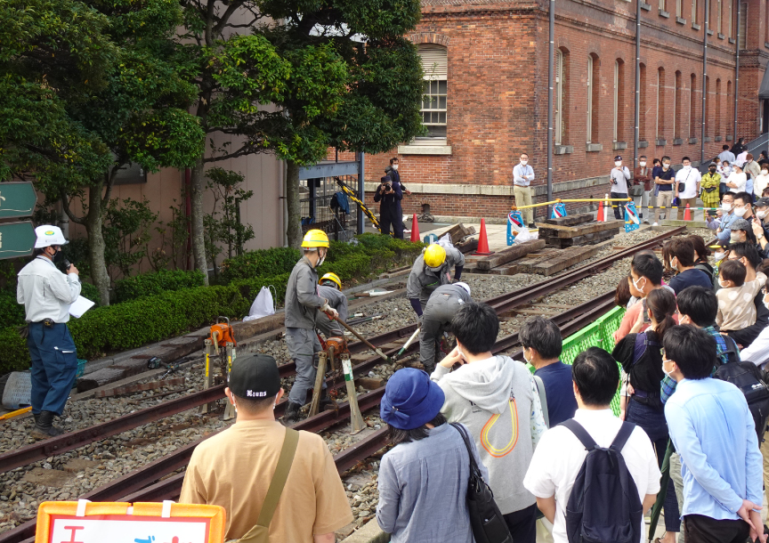 九州鉄道記念館「鉄道開業150周年記念　鉄道の祭典」に参加しました。
