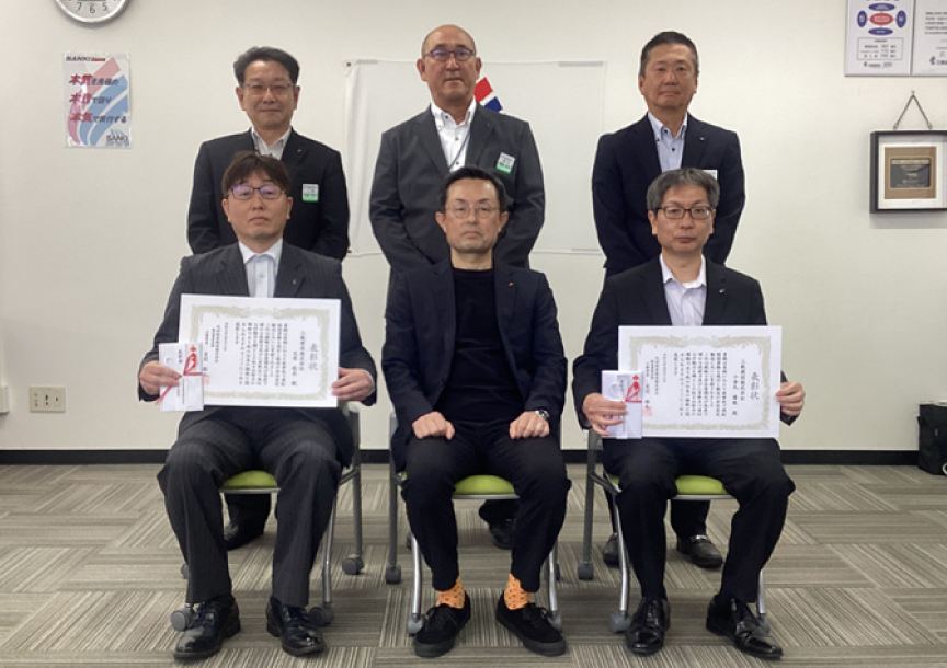 九州旅客鉄道株式会社工務部　様より表彰状をいただきました