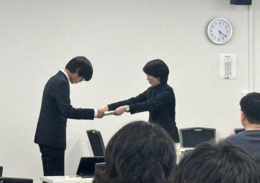 東京都交通局 建設工務部長 様より表彰状をいただきました。