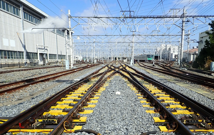 東京メトロ千代田線 綾瀬車両基地